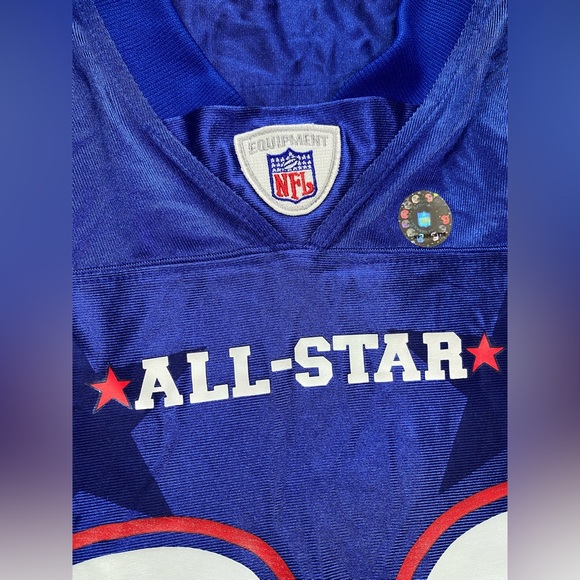 Reebok NFL Pro-bowl Jeremy Shockey New York Giants Authentic Jersey Size LARGE - Picture 4 of 12